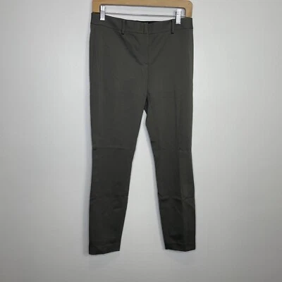 Elie Tahari Women’s Olive Green Cigarette Ponte Knit Fabric Size 4 - Image 1 of 4