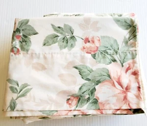 Vintage 3-Pce Sheet Set - STEVENS Brand - No Iron Percale - Floral - USA - FULL - Bild 1 von 7