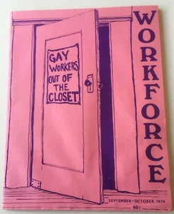 Workforce Sep/Oct 1974 Gay Workers Out Of The Closet - Picture 1 of 4