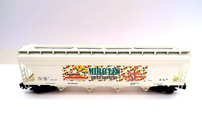 Weaver CHILDREN'S MIRACLE NETWORK TELETÓN 4 Bay Tolva Tren Vagón Escala O 3 Rieles Foto 1 de 4