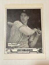 1983 TCMA - Joe DiMaggio - 1942 Pennant New York Yankees Shows Some Signs Of Age