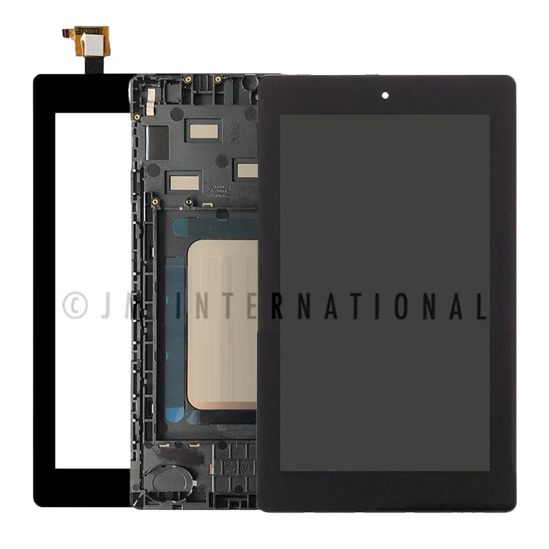 OEM Amazon Kindle Fire 7 2017 SR043KL LCD Display Digitizer Touch Screen + Frame - Image 1 of 1
