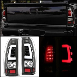 LED Taillights Tail Lights Assembly Compatible with 1999-2006 Chevy Silverado 15 - Picture 1 of 9