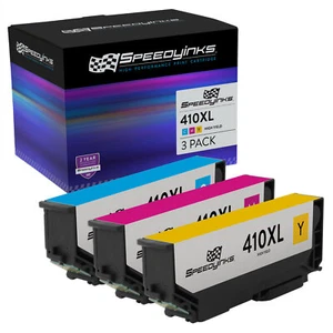 3 PK Color for Epson 410 XL T410 Ink Cartridges XP-830 XP-630 XP-530 XP-640 - Picture 1 of 5