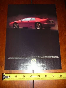 LOTUS ESPRIT 1993 - ANNUNCIO ORIGINALE - Foto 1 di 2