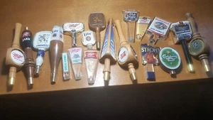 VINTAGE BEER TAP HANDLES. LOT OF 19. NICE CONDITION - Picture 1 of 8