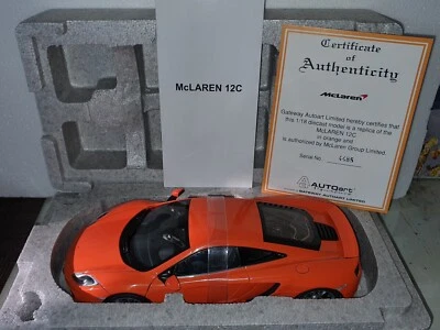 1:18 Mclaren MP4 12 C Orange By Auto Art Signature ( 76006 ) - Image 1 of 4