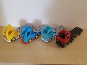 Lego Duplo camión de plataforma baja con semirremolque - Imagen 1 de 6