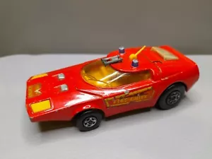 Lesney Matchbox Speedkings K32/40 Shovel Nose Fire Chief Die Cast Model Car 1971 - Picture 1 of 7