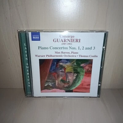 Camargo Guarnieri - Concertos pour piano n° 1, n° 2 et n° 3 CD Naxos - Photo 1/2