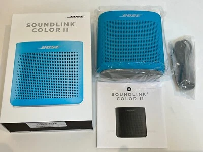 Bose SoundLink Color Bluetooth speaker II Aquatic Blue Japan MINT - Image 1 of 4