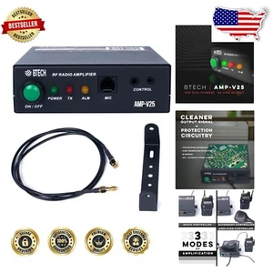 All-in-One VHF Amplifier Kit for Handheld Radios - Includes Cables & Mounts - Picture 1 of 9