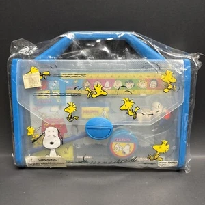 Peanuts Snoopy Schulbedarf Set Lineal Bleistiftspitzer Radierer Büroklammer NEU! - Bild 1 von 13