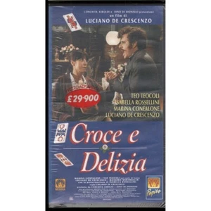 Croce E Delizia VHS Luciano De Crescenzo Univideo - 1044202 Sigillato - Picture 1 of 2