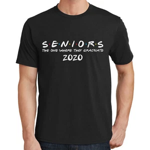 Camisetas Senior Graduation 2020 The one where the Graduate Friends Style 2630 - Imagen 1 de 11