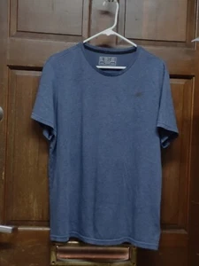 New Balance NB-Dry Heather Dark Blue Activewear T-Shirt Men's Size XL - Picture 1 of 4