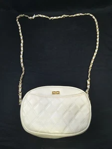 Daniella Bag White Shoulder Bag Purse Clutch - Picture 1 of 12