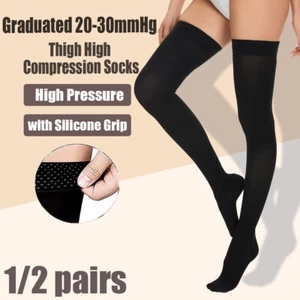 Pedimend UNISEX Medical Grade Compression Stockings, For Support, Edema, DVT - Picture 1 of 18