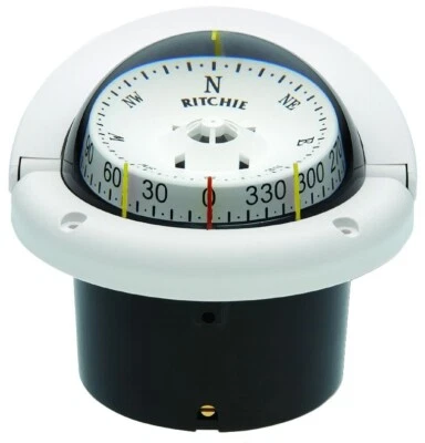 Ritchie Compass Helmsman Shoe HF-743W Installation Ball Rose White - Image 1 of 2