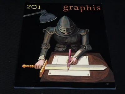1979 #201 GRAPHIS MAGAZINE VERY NICE COVER ART & INSIDE PAGES - E 842 - Image 1 of 2
