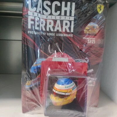 Casco Ferrari SF21 Charles Leclerc 2021 French GP - SPARK 1:5 NUOVO  - Immagine 1 di 4