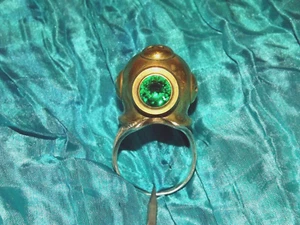 Taucherhelm Ring   Taucherhelm  als Schmuck Ring 925 Silber + Messing - Bild 1 von 2