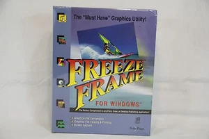 FREEZE FRAME from DELTA POINT - WINDOWS 3.0 OR DOS 4.01 GRAPHICS UTILITIES 286! - Picture 1 of 5