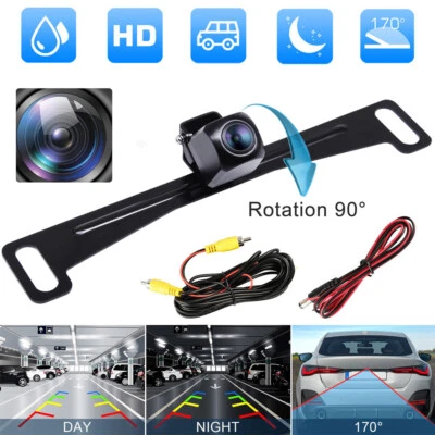 YUANTING 170° HD Car Front / Rear View Camera Night Vision Backup Parking Cam Waterproof