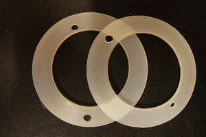 PAIR NEW SEALS FOR SPODE ITALIAN SPICE JAR JARS - REPLACEMENT RUBBER £3.50+BPF - Picture 1 of 4