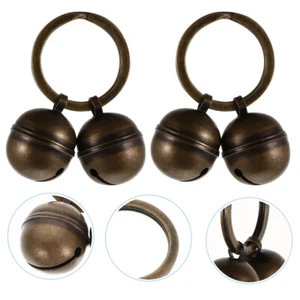 2 Sets Copper Bells for Collar Loud Bells for Dog Collars - Picture 1 of 12