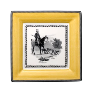 Villeroy & Boch Auden Chasse Square Plate 27cm. - Picture 1 of 2