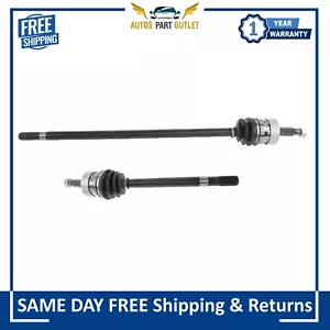New Front Outer CV Joint Axle Shaft Assembly Pair Fits For 1993-1998 Jeep Grand - Foto 1 di 9