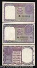 INDIA 1 RUPEE P74 a & b 1951 COIN UNC SET WORLD PAPER MONEY BILL 2 PCS BANK NOTE