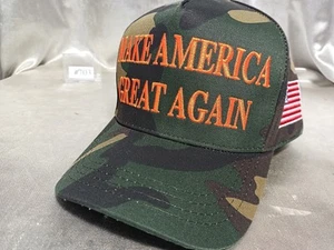 Official Donald Trump Make America Great Again 45-47 Camouflage MAGA Hat #703 - Picture 1 of 5