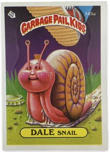 Dale Snail 1986 GARBAGE PAIL KIDS Sticker Card #145a Near Mint FAST! - Picture 1 of 5