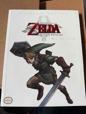 The Legend Of Zelda Twilight Princess Premiere Edition Wii Prima Guide W/ Poster - Image 1 of 3