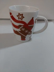 Crate & Barrel GINGERBREAD Man Ceramic Coffee Mug - Picture 1 of 4