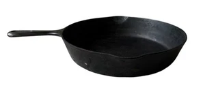 Sartén de hierro fundido Griswold Erie Pa EE. UU. #7 de colección n.º 701 mediados de siglo - Imagen 1 de 9