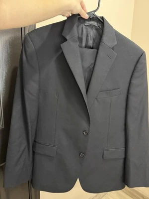 Traje de lana negro Polo Ralph Lauren para hombre • Talla 40 Foto 1 de 4