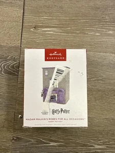 Harry Potter Hallmark Keepsake MADAM MALKIN'S ROBES FOR ALL OCCASIONS Ornament - Picture 1 of 12