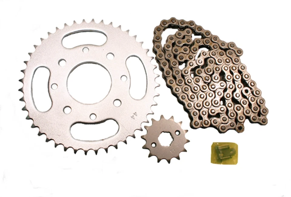 Honda SL100, 1969-1970, Chain and 14/44 Sprocket Set - SL 100 Motosport - Image 1 of 1