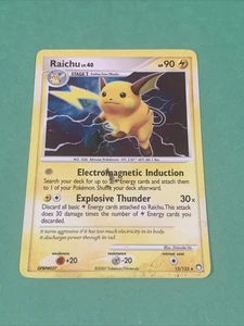 Raichu Holo Rare 15/123 Mysterious Treasures Pokemon TCG 2007 - Picture 1 of 2