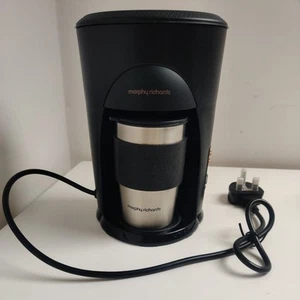 MORPHY RICHARDS On The Go Filter COFFEE MACHINE - Black - Picture 1 of 3