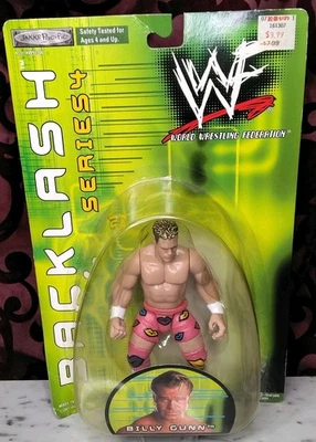 Figura difícil de encontrar JAKKS PACIFIC DE COLECCIÓN 2001 WWE BACKLASH SERIE 4 BILLY GUNN 6"  Foto 1 de 4