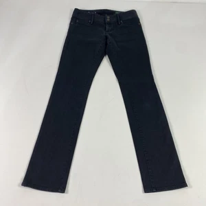 Lilly Pulitzer Jeans Damen 4 Dark Wash Worth Straight Denim Stretch Hose - Bild 1 von 13