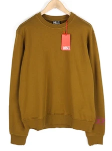 DIESEL S-Ginn-D-Mon XL mittelbraun Pullover Sweatshirt Rundhalsausschnitt Casual Fit - Bild 1 von 12