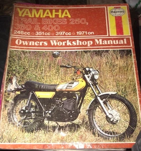 YAMAHA 250 /360 / 400 TRAIL BIKES MANUAL 1971 ON (ALL MODELS LISTED) - Picture 1 of 1