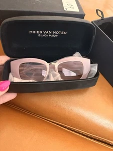 Gafas de sol Dries Van Noten Linda Farrow X rosa - Imagen 1 de 12