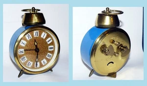 Schöner alter Wecker von RUHLA in bester Erhaltung – Funktioniert - DDR - Bild 1 von 3