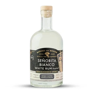 Barnes And Brown Señorita Bianco White Rum Non- Alcoholic Spirit Vegan 700mL - Picture 1 of 1